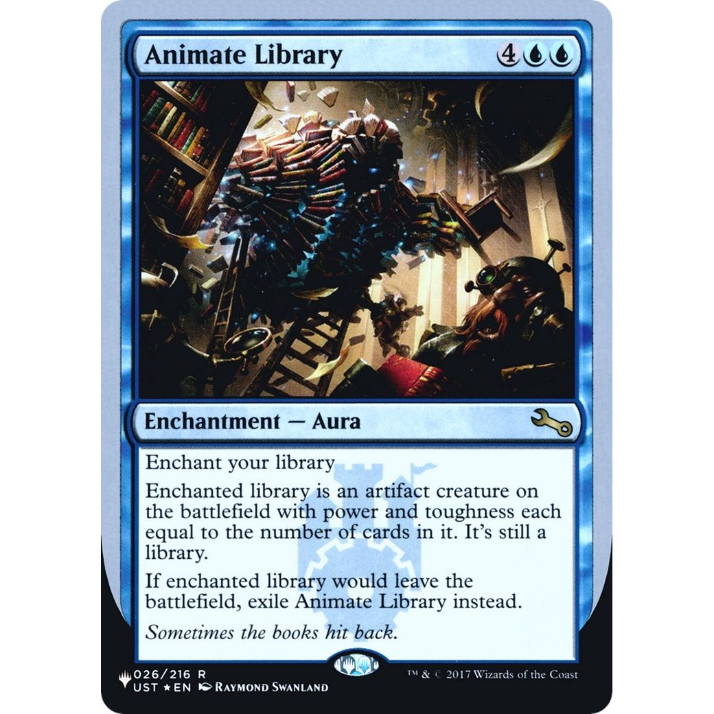 Image for Animate Library (026/216) (LIST) - Magic: The Gathering