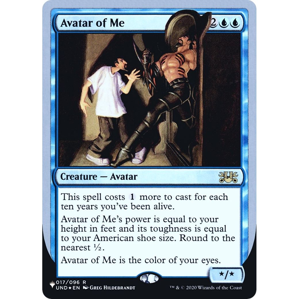 Image for Avatar of Me (017/096) (LIST) - Magic: The Gathering