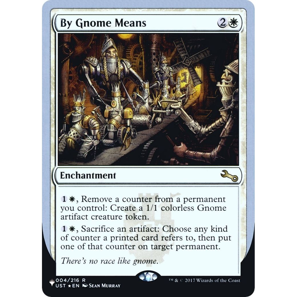 Image for By Gnome Means (004/216) (LIST) - Magic: The Gathering