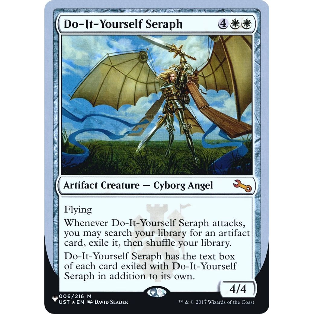 Image for Do-It-Yourself Seraph (006/216) (LIST) - Magic: The Gathering