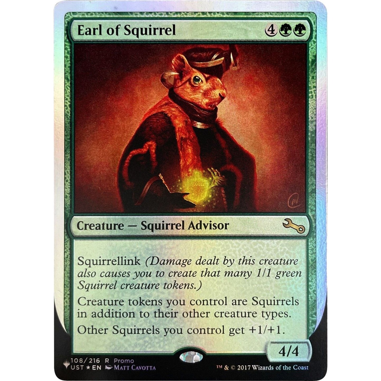 Image for Earl of Squirrel (108/216) (LIST) - Magic: The Gathering
