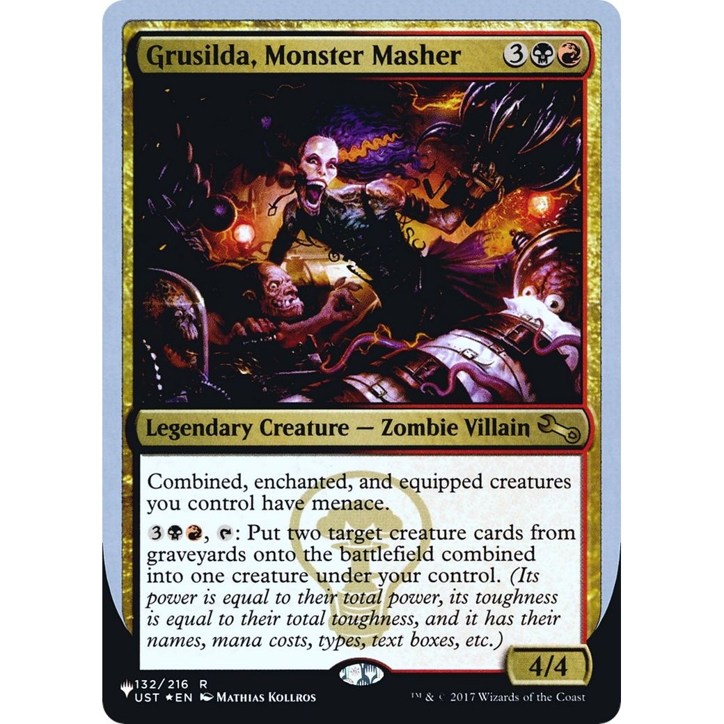 Image for Grusilda, Monster Masher (132/216) (LIST) - Magic: The Gathering