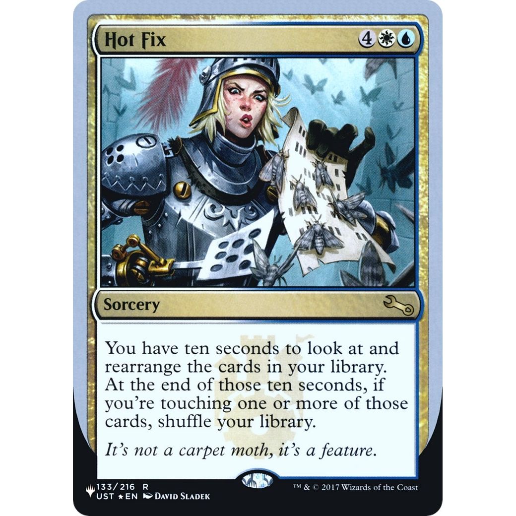 Image for Hot Fix (133/216) (LIST) - Magic: The Gathering