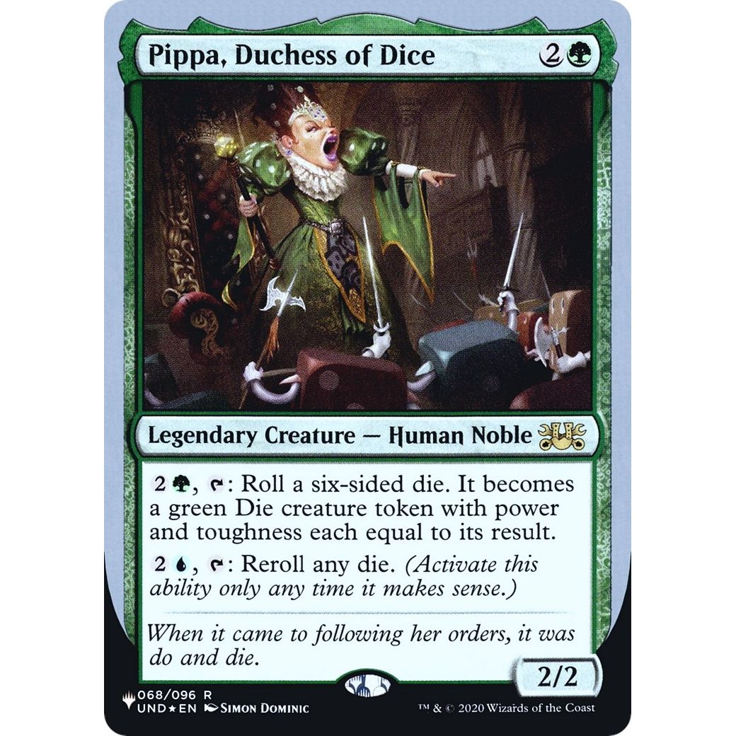 Image for Pippa, Duchess of Dice (068/096) (LIST) - Magic: The Gathering