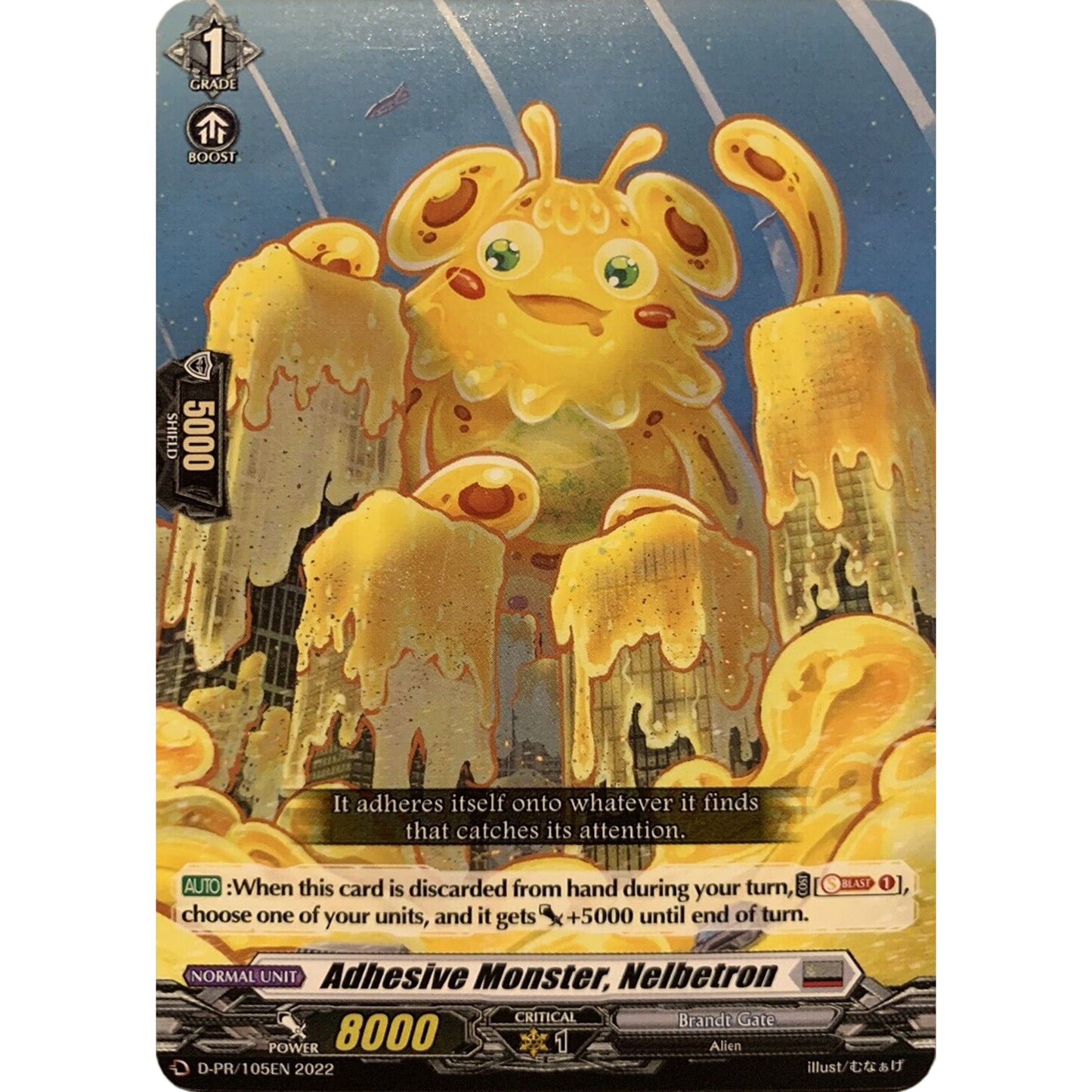 Image for Adhesive Monster, Nelbetron (D-PR/105EN) (D-PR) - Cardfight Vanguard