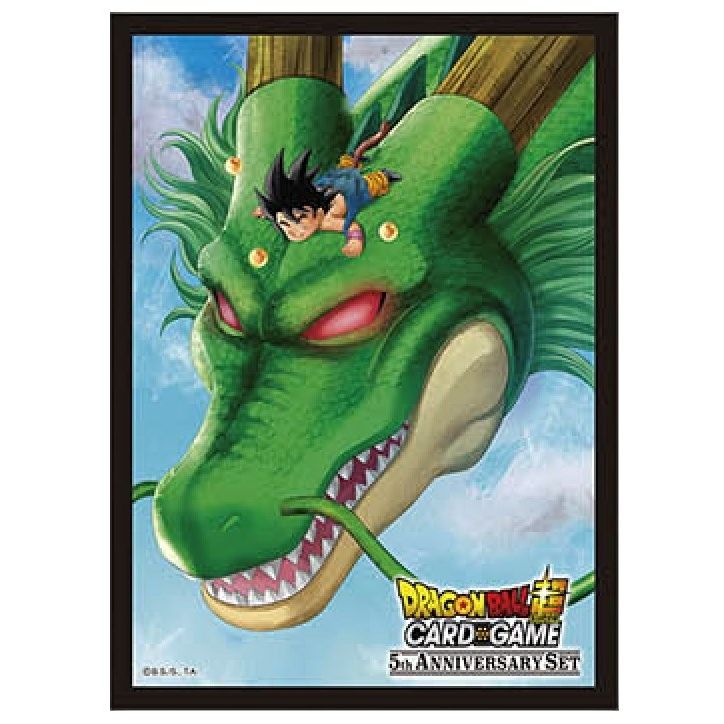 Image for Dragon Ball Super CCG: 5th Anniversary Set Card Sleeves - Shenron (66-Pack) - Card Sleeves