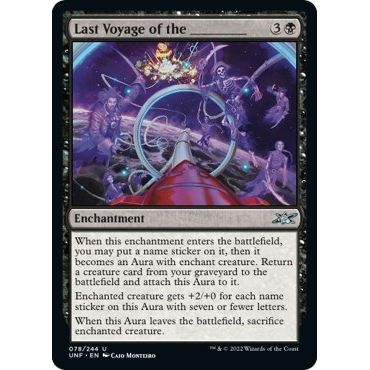 Image for Last Voyage of the _______ (78) (UNF) - Magic: The Gathering