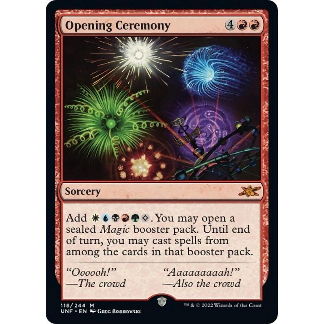 Image for Opening Ceremony (118) (UNF) - Magic: The Gathering