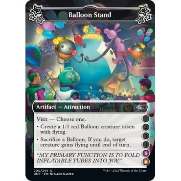 Image for Balloon Stand (5-6) (200) (UNF) - Magic: The Gathering