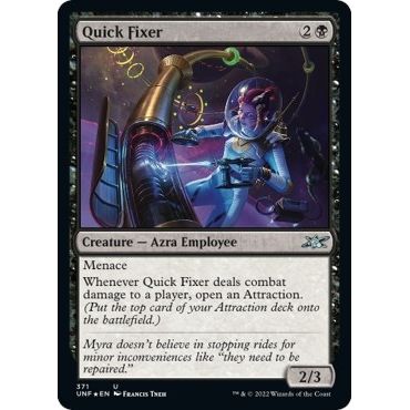 Image for Quick Fixer (Galaxy Foil) (371) (UNF) - Magic: The Gathering