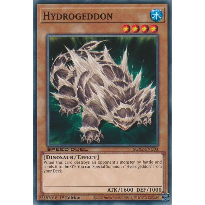 Image for Hydrogeddon (SGX2-ENC03) (SGX2) - YuGiOh