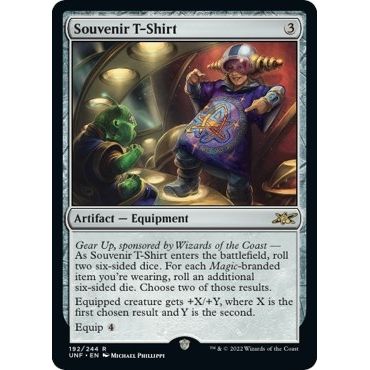Image for Souvenir T-Shirt (192) (UNF) - Magic: The Gathering