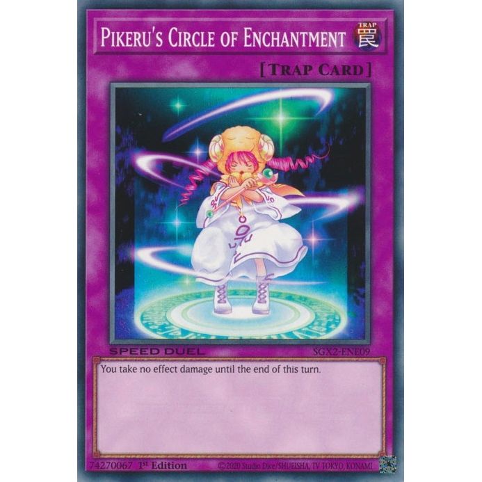 Image for Pikeru's Circle of Enchantment (SGX2-ENE09) (SGX2) - YuGiOh