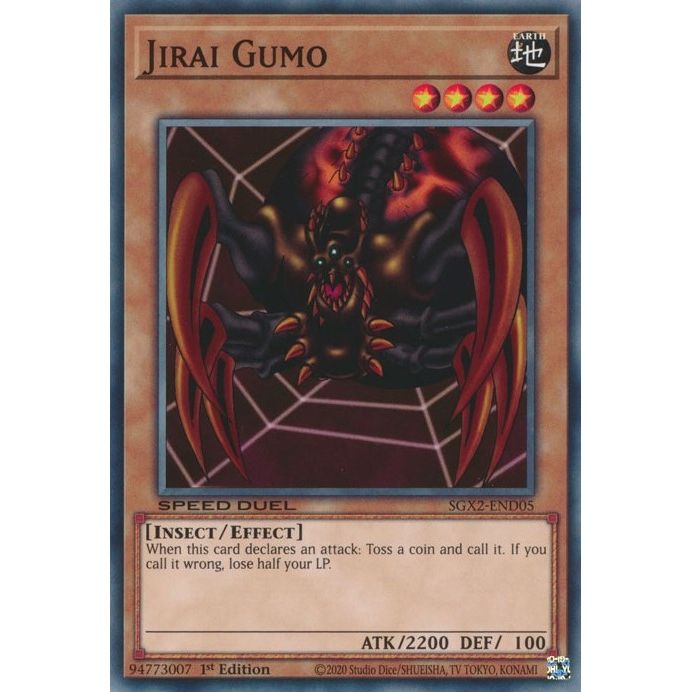 Image for Jirai Gumo (SGX2-END05) (SGX2) - YuGiOh