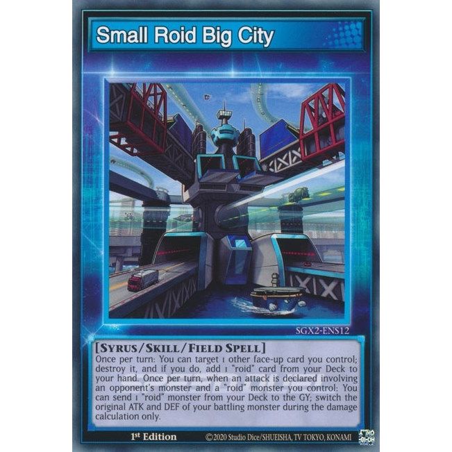 Image for Small Roid Big City (SGX2-ENS12) (SGX2) - YuGiOh