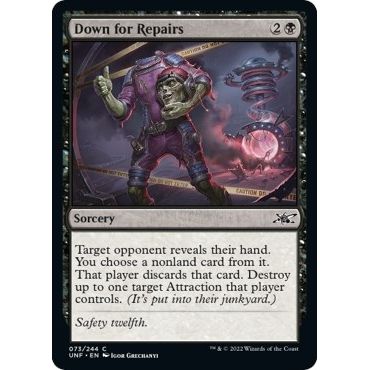 Image for Down for Repairs (73) (UNF) - Magic: The Gathering