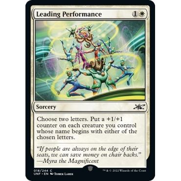 Image for Leading Performance (18) (UNF) - Magic: The Gathering