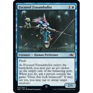 Image for Focused Funambulist (47) (UNF) - Magic: The Gathering