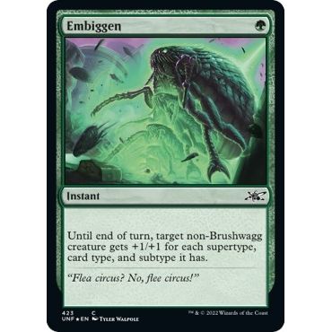 Image for Embiggen (Galaxy Foil) (423) (UNF) - Magic: The Gathering