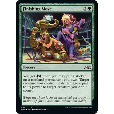 Image for Finishing Move (Galaxy Foil) (425) (UNF) - Magic: The Gathering