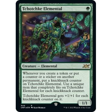 Image for Tchotchke Elemental (Galaxy Foil) (444) (UNF) - Magic: The Gathering