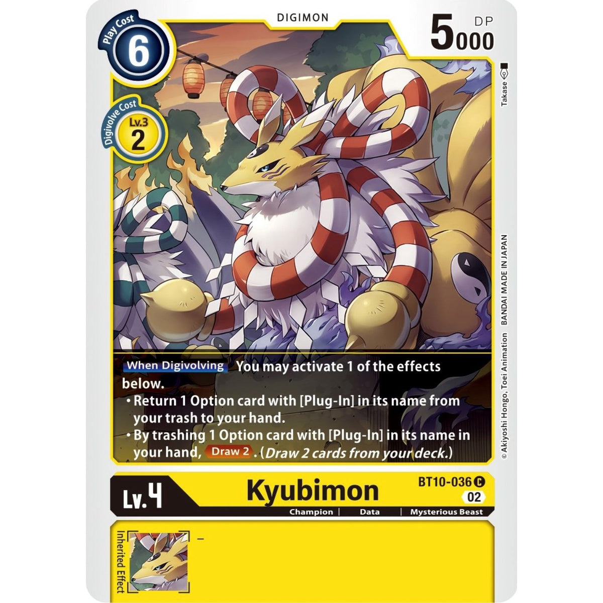 Image for Kyubimon (BT10-036 C) (BT10) - Digimon Card Game