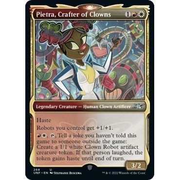 Image for Pietra, Crafter of Clowns (Showcase) (268) (UNF) - Magic: The Gathering