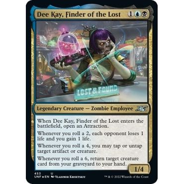 Image for Dee Kay, Finder of the Lost (Galaxy Foil) (453) (UNF) - Magic: The Gathering