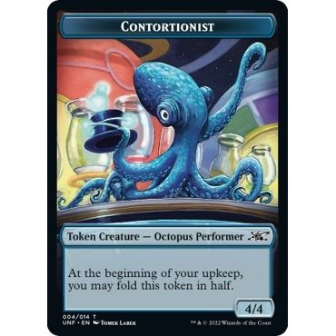 Image for Contortionist Double-Sided Token (4) (UNF) - Magic: The Gathering
