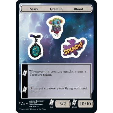Image for Sassy Gremlin Blood (34) (UNF) - Magic: The Gathering