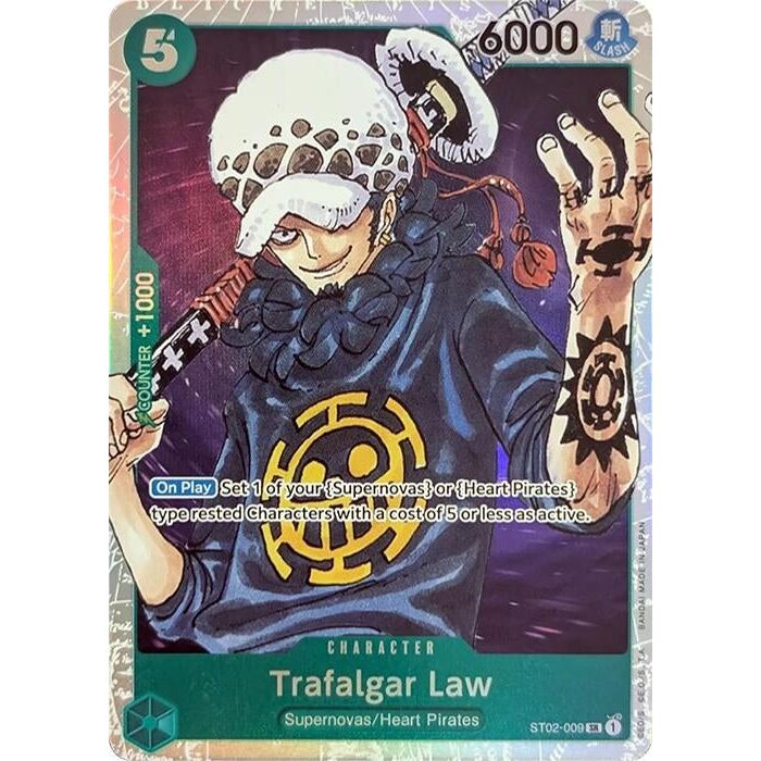 Image for Trafalgar Law (ST02-009) (ST-02) - One Piece Card Game
