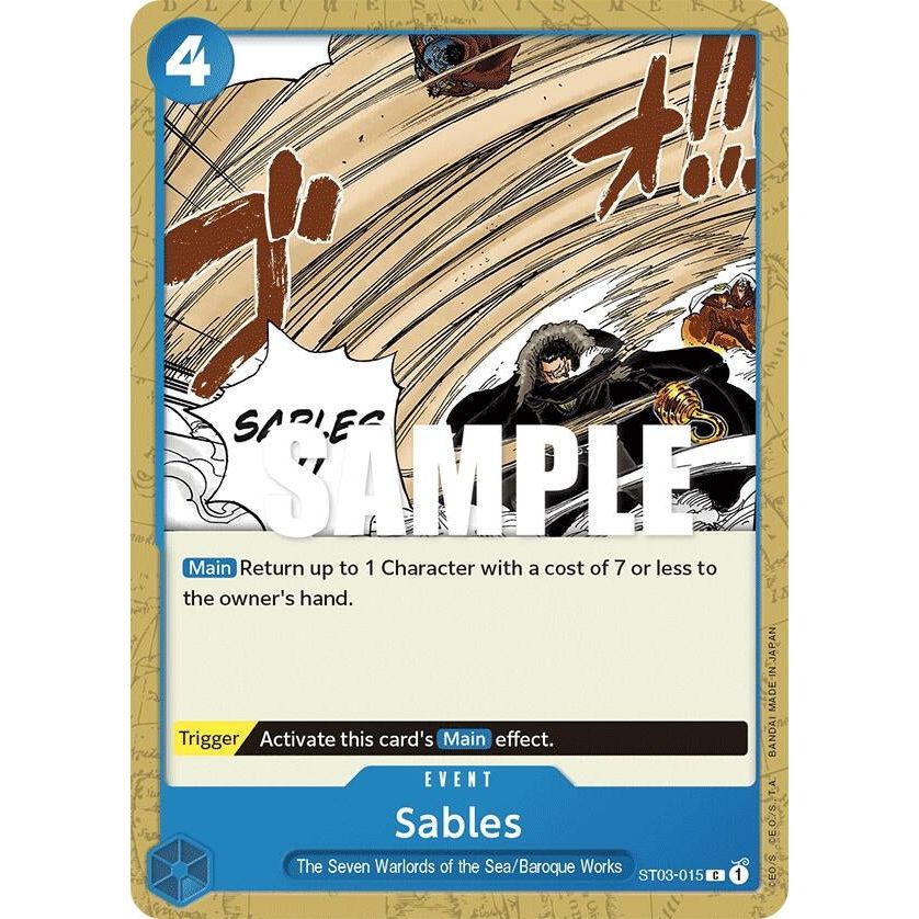 Image for Sables (ST03-015) (ST-03) - One Piece Card Game