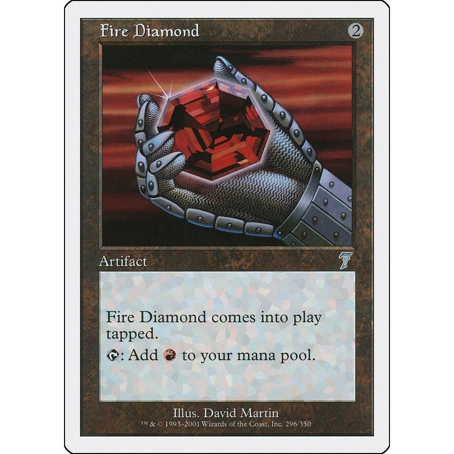 Image for Fire Diamond (296) (7ED) - Magic: The Gathering