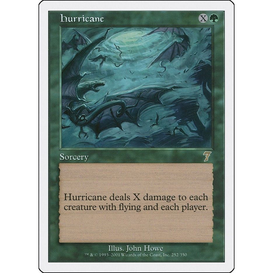 Image for Hurricane (252) (7ED) - Magic: The Gathering