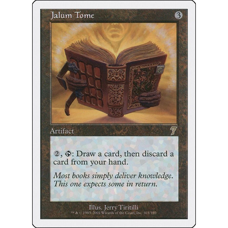 Image for Jalum Tome (303) (7ED) - Magic: The Gathering