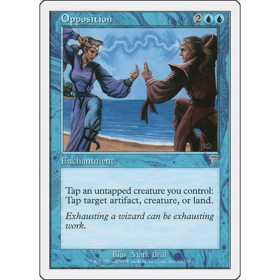 Image for Opposition (92) (7ED) - Magic: The Gathering