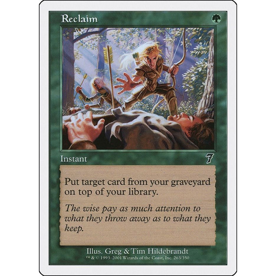 Image for Reclaim (263) (7ED) - Magic: The Gathering