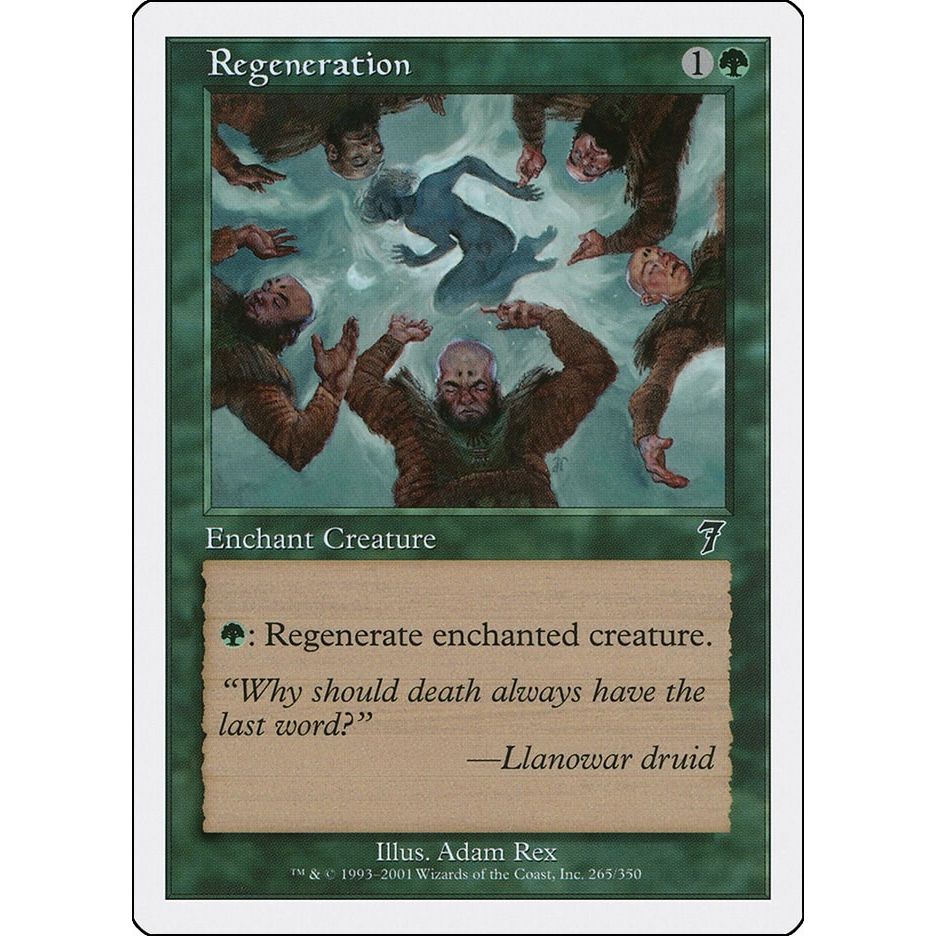 Image for Regeneration (265) (7ED) - Magic: The Gathering