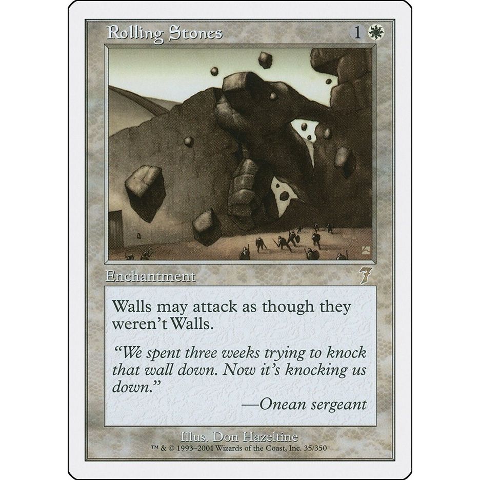 Image for Rolling Stones (35) (7ED) - Magic: The Gathering