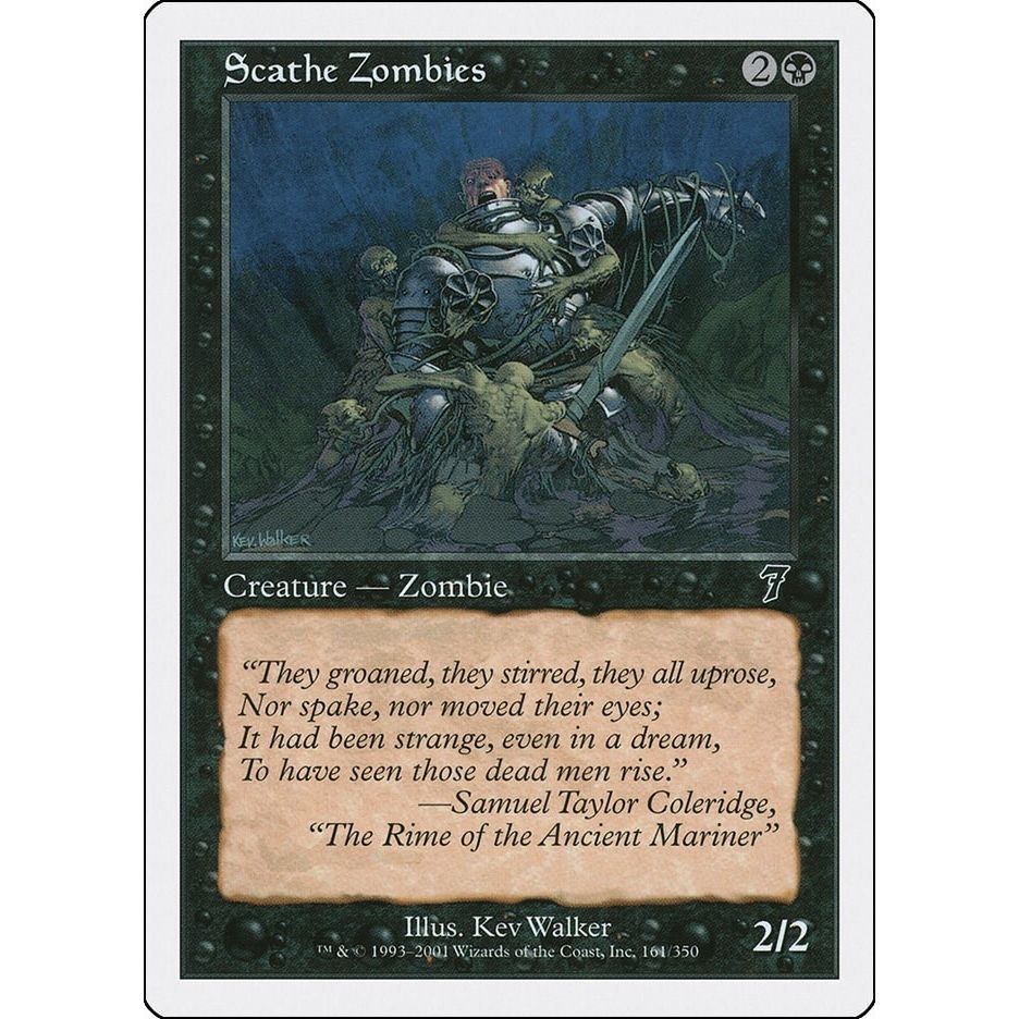 Image for Scathe Zombies (161) (7ED) - Magic: The Gathering