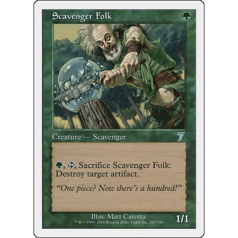 Image for Scavenger Folk (267) (7ED) - Magic: The Gathering