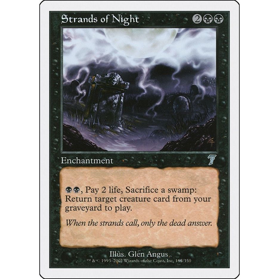 Image for Strands of Night (165) (7ED) - Magic: The Gathering