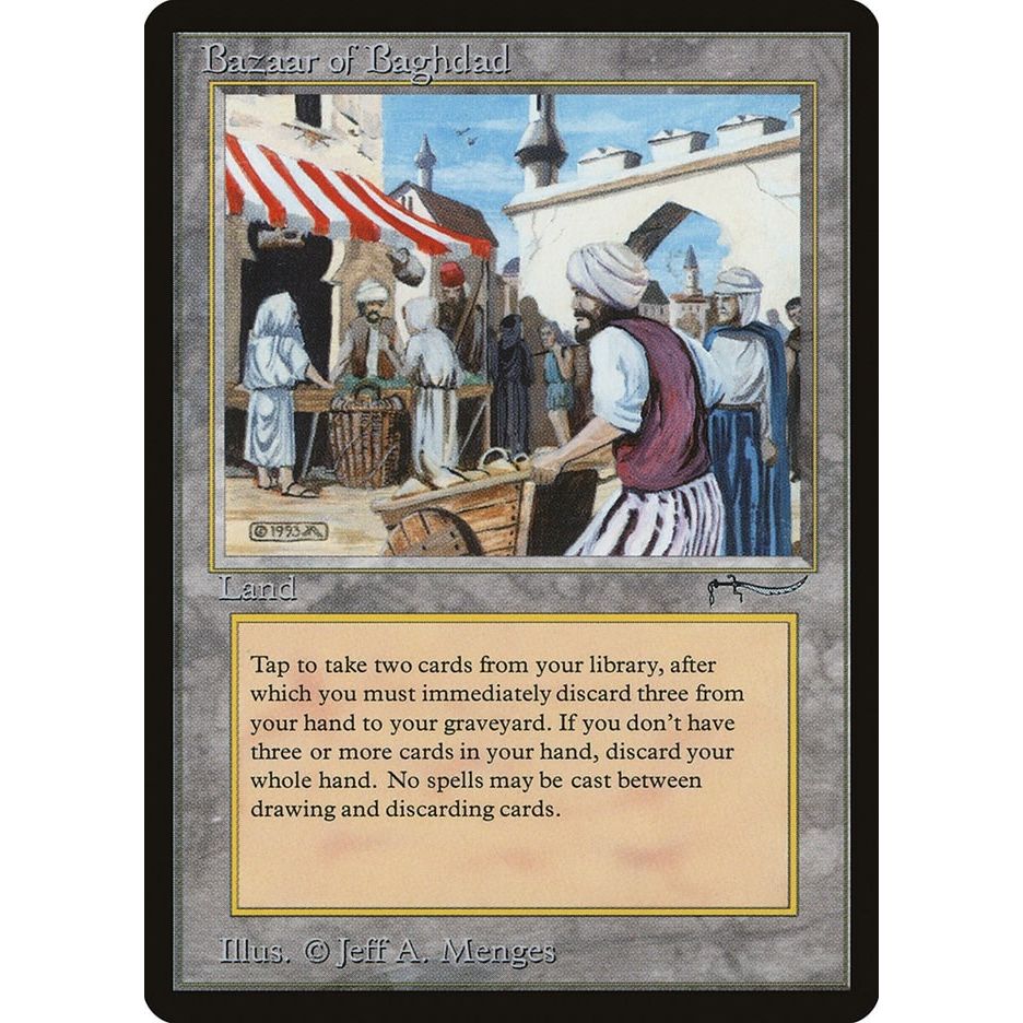 Image for Bazaar of Baghdad (ARN) - Magic: The Gathering