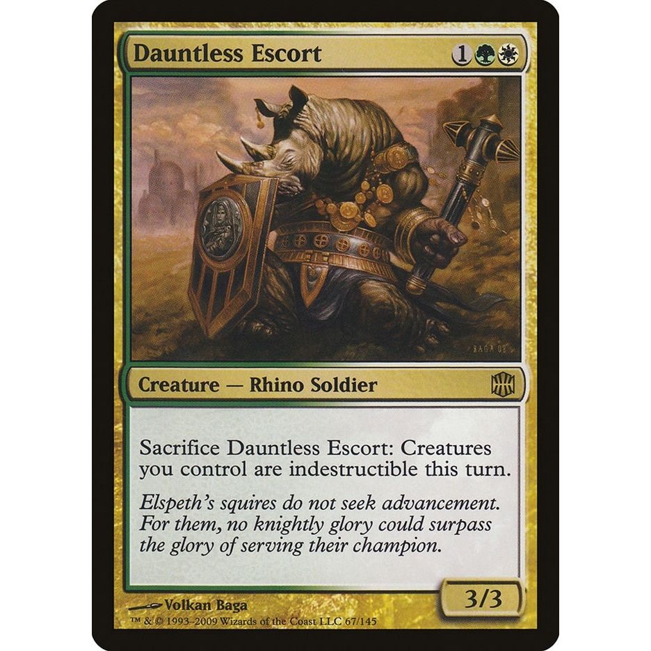 Image for Dauntless Escort (67) (ARB) - Magic: The Gathering