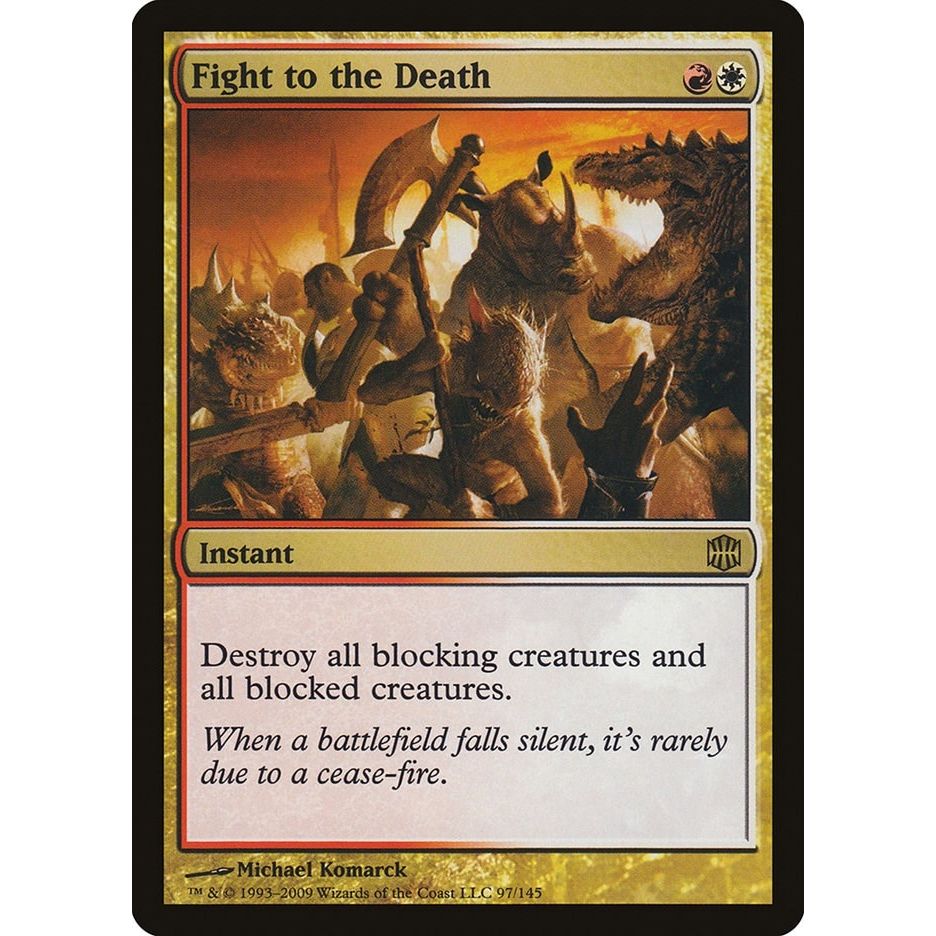 Image for Fight to the Death (97) (ARB) - Magic: The Gathering