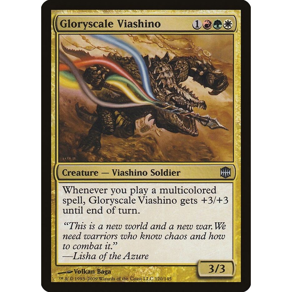 Image for Gloryscale Viashino (120) (ARB) - Magic: The Gathering
