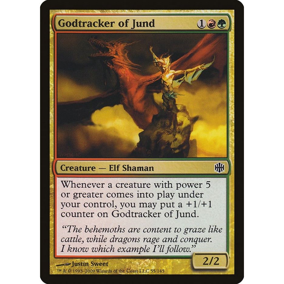 Image for Godtracker of Jund (55) (ARB) - Magic: The Gathering