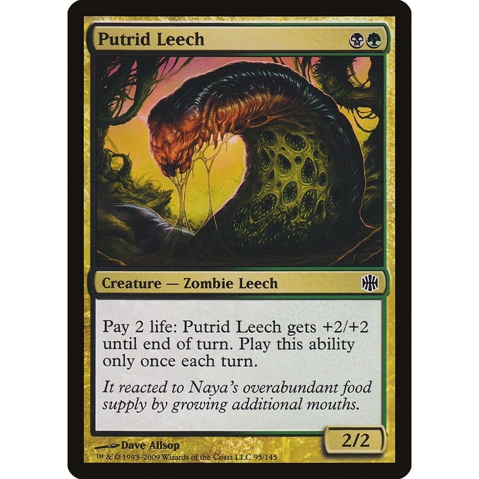 Image for Putrid Leech (95) (ARB) - Magic: The Gathering
