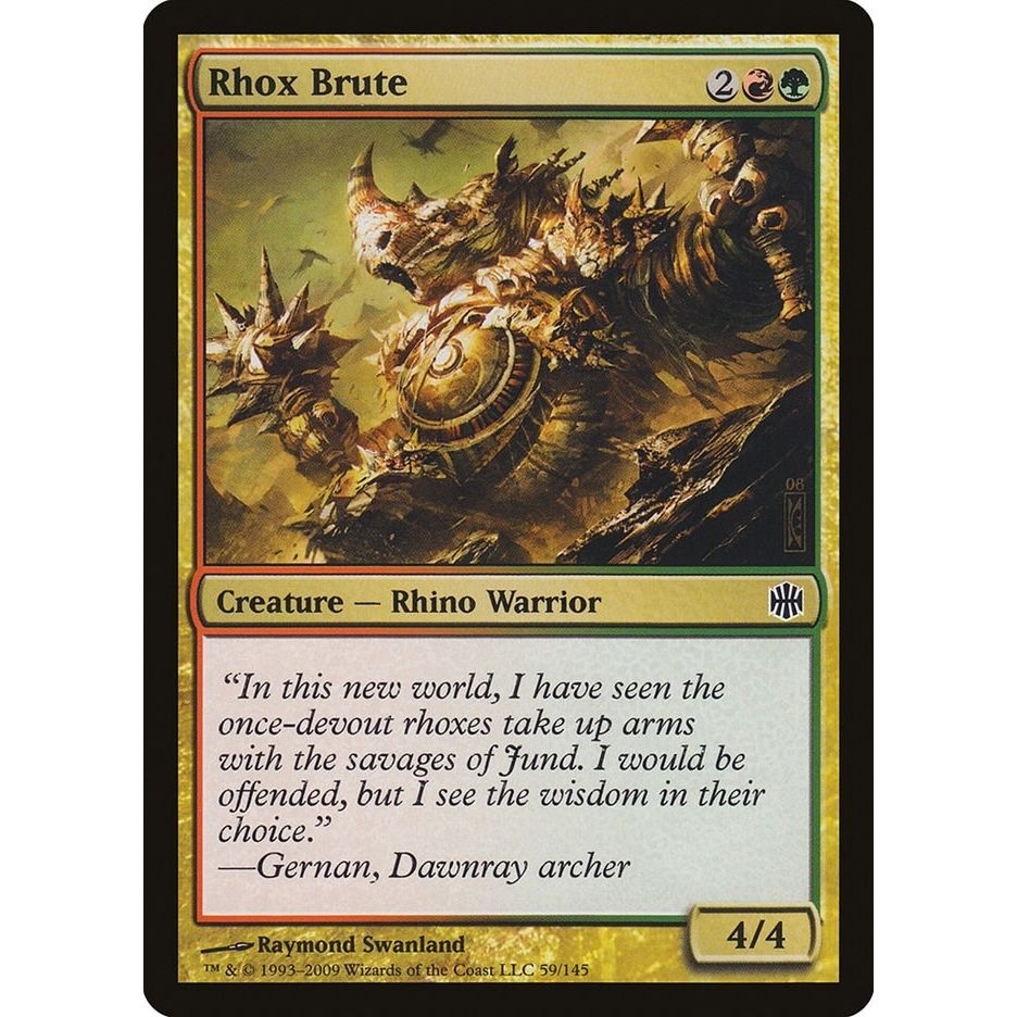 Image for Rhox Brute (59) (ARB) - Magic: The Gathering