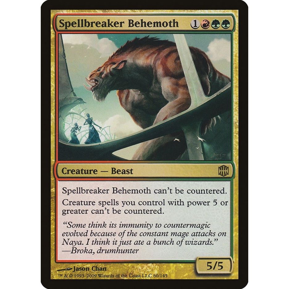 Image for Spellbreaker Behemoth (60) (ARB) - Magic: The Gathering